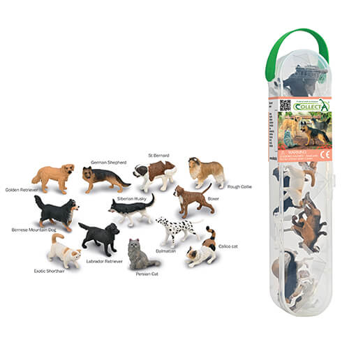 A1232 Collecta【ミニ イヌ・ネコセット】